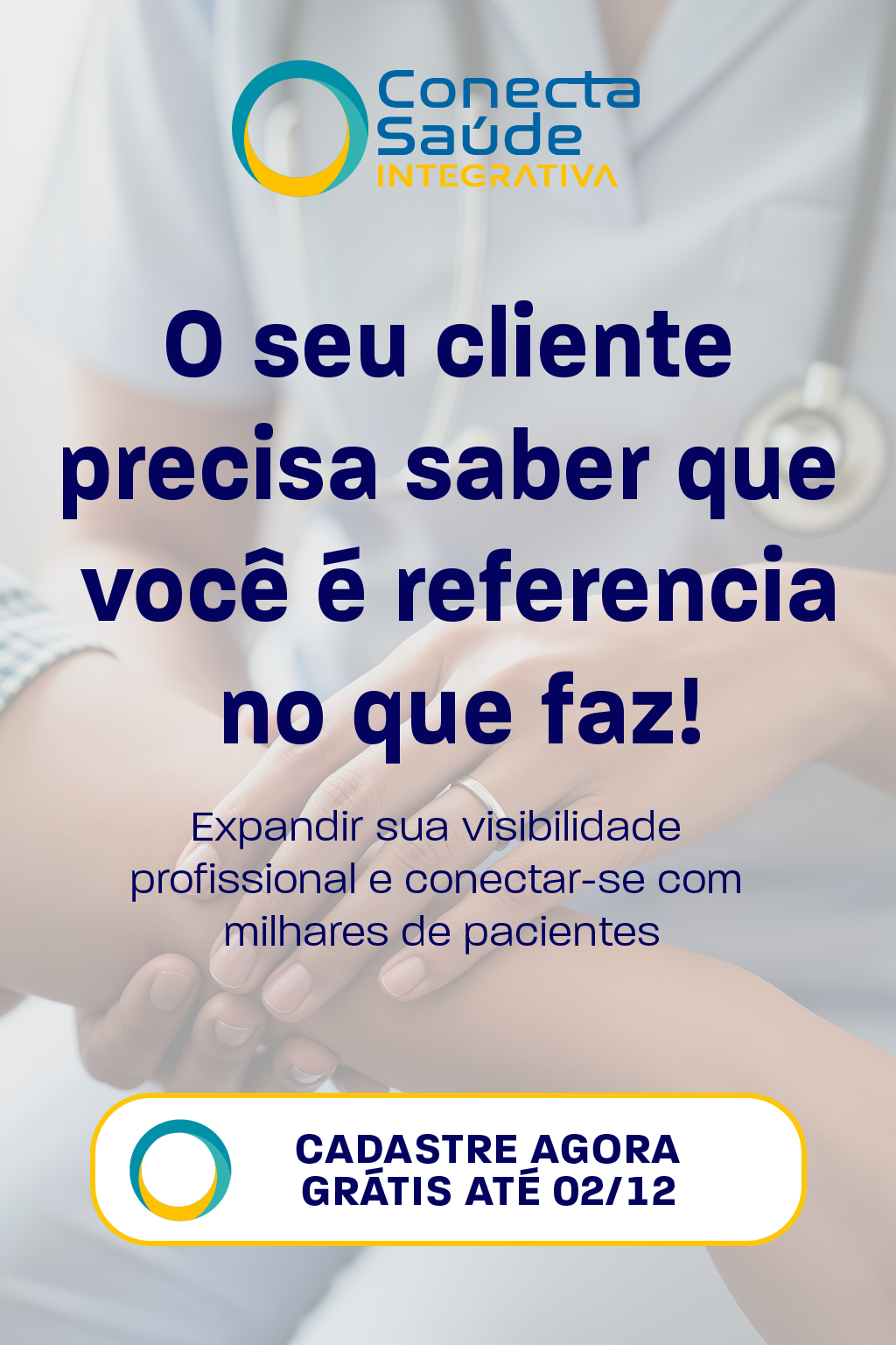 Faça parte do maior guia de terapeutas do Brasil